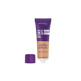 Braded Rimmel London Stay Matte Liquid Mousse - 201 Classic Beige - Foundation 1oz