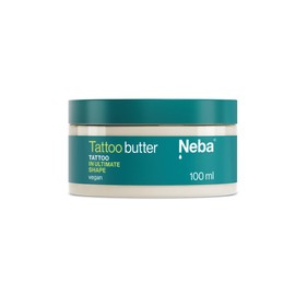 Neba - Tattoo Cream - Butter - Fat Cream - Tattoo Accessories - Refreshing Cream, Greasy - After Care Balm - Skin Care - Aftercare for Tattooed Skin - Fresh Tattoos - Vegan - Tin 100 ml