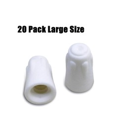 20 Pack Ceramic Wire Connector - Large 18-8AWG, High Heat Splicing Porcelain Connector (01)