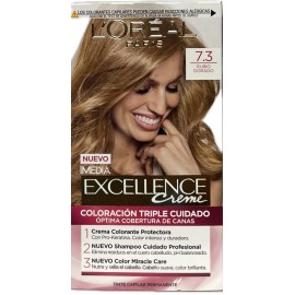 L'Oréal L'Oreal Excellence Crème #7.3 Golden Blonde (RUBIO DORADO) Made in Mexico