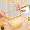 Airtight Butter Slicer, Butter Dish with Lid for Fridge, Storage