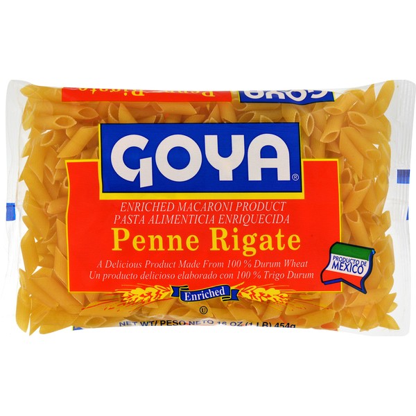 Goya Penne Rigate Pasta, 1 Pound