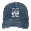 I Fix Stuff and I Know Things Hat for Men