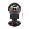 Dashboard Compass, Portable Plastic Compact Car Compass, Direction Pointing Black