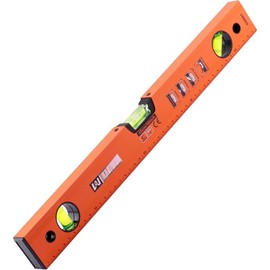 12 Inch  Spirit Level with Metric Scale, 3 Different Bubbles-45?/90?/180?HY030660 - Colour: 18in(450mm)