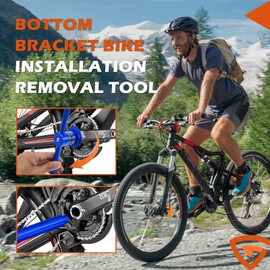 GEARCELL Bicycle Bearing Press Tool Bicycle Headset Kit Install & Removal Cycling Bottom Bracket Bicycle Repair Parts