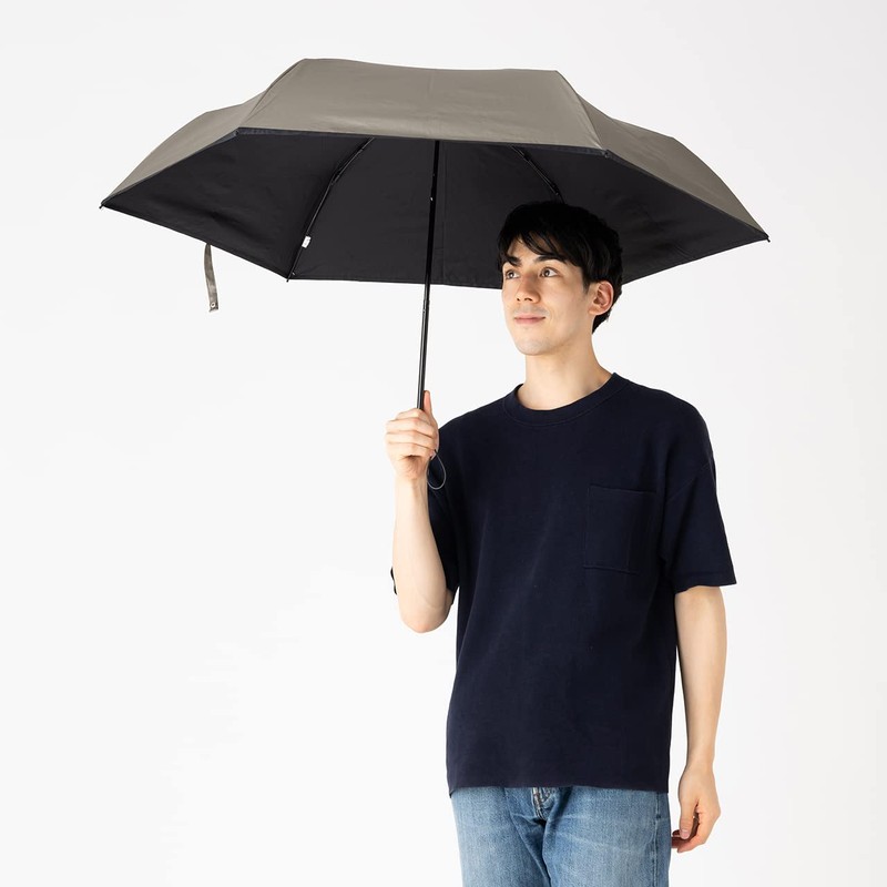 LIEBEN-0530 Parasol, Men's, Women's, UV Protection, Easy to Use Both