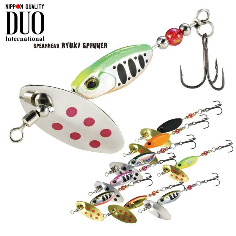 Duo Spearhead Ryuki Spinner 3.5#PHA0055 Green Gold