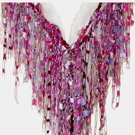 Hot Pink Scarf for Women - Lightweight Travel Scarf for Women - Cool Comfortable Soft Scarf Necklace - Perfect for Travel, Cruise - Easy to Pack, Easy to Wear - Deep Pink Magenta Jewelry Scarf - Fuschia Long Necklace