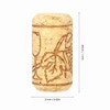 100pcs/set Wine Bottle Stopper 40*21mm Set of 100pcs Red Wine
