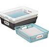Really Good Stuff Plastic Desktop Paper Storage Baskets for Classroom