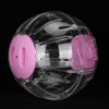 Pet Golden Hamsters Exercise Ball Toy Running Machine Transparent Jogging