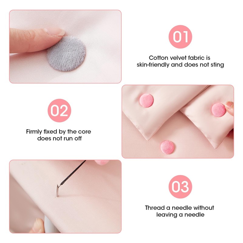 Yenblow 20 Pack Needle-Free Bed Sheet Fixation, Duvet Cover Pins