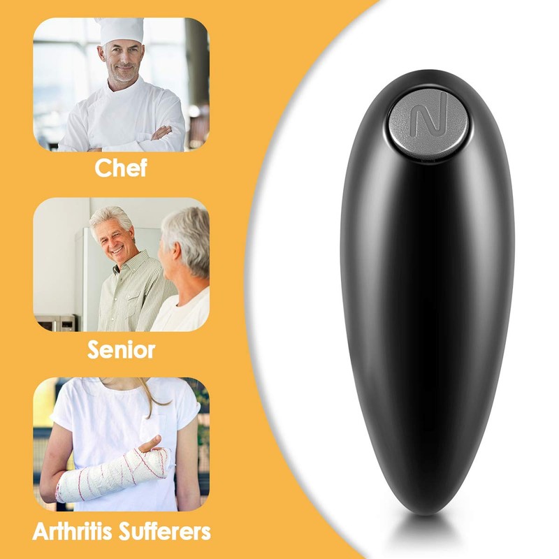 Electric Can Opener, Restaurant can Opener, Smooth Edge Automatic Electric