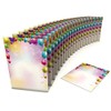Party Celebrations mardi gras Confetti, 100 Sheets DIN A4, 90g/qm