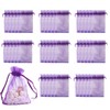 40 Pcs Empty Lavender Bags, Small Drawstring Pouch Small Mesh