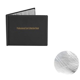 AIMALL 240 Coin Holder Storage Album - Coin Collecting Book with 10 Pages, Holds 24 Coins per Page, Durable & Portable, Ideal for Penny Collectors and Money Enthusiasts