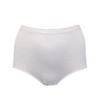 iTRONiK Women's Ladies 100% Cotton Incontinence Pants Washable with Pad