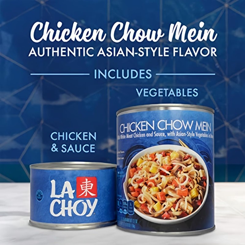 La Choy, Chicken Chow Mein with Vegetables, 42oz Can (Pack