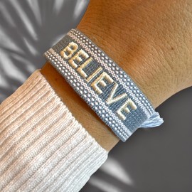 Selfmade Jewelry Women's Fabric Woven Bracelet Boho Bracelet Women's Gift Mother's Day Christmas Small Gifts Women, Fabric, No