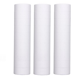 3 Tubes Pricing Label 15000pcs Single Row Price Gun Tag 21x12mm for M5500 MX5500 White