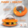 2-in-1 Interactive Cat Toy & Automatic Slow Feeder – Rechargeable