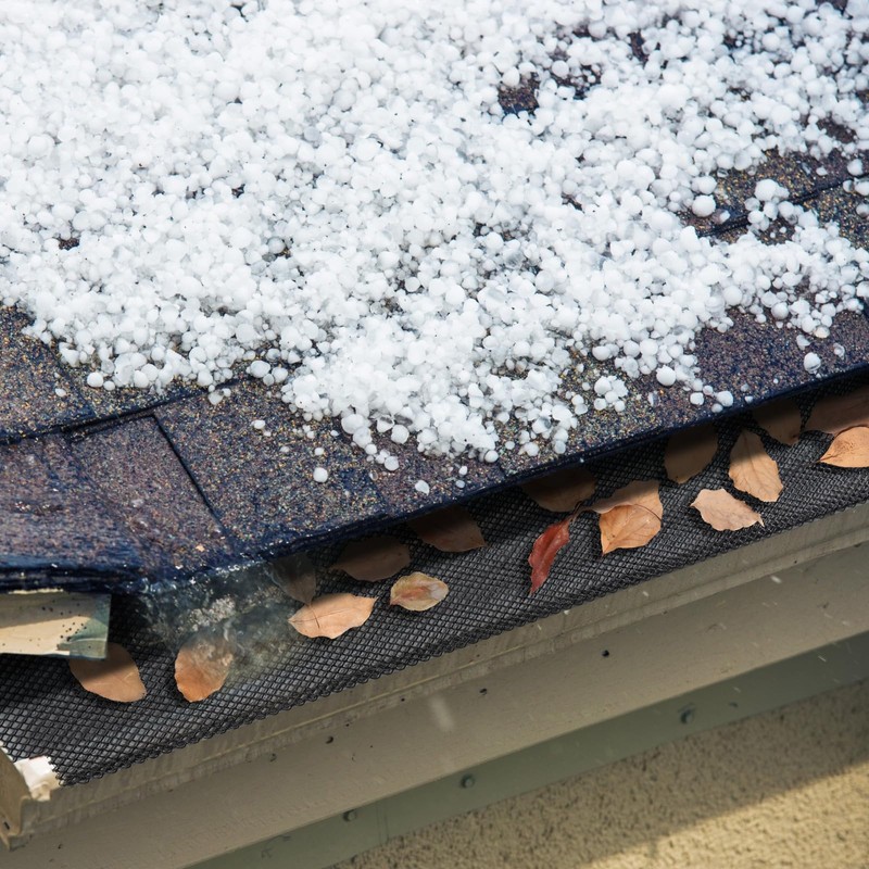 Blulu 25 Pcs Lock in Gutter Guard 6 Inch x