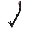 Dry Snorkel Tube PVC Silicone Easy Breath Lightweight Swimming Snorkel