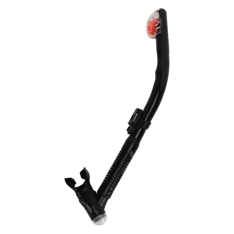 Dry Snorkel Tube PVC Silicone Easy Breath Lightweight Swimming Snorkel