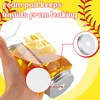 24 Pack Softball Cups with Lid Bow Straw Bulk 13.5