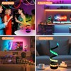 Spalivivre Pack of 2 Modern LED Spiral Table Lamp, Dimmable