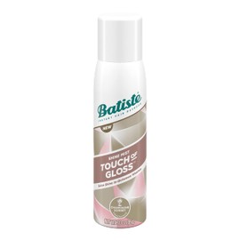 Batiste Touch Of Gloss, Hair Shine Spray For Dry, Frizz, Champagne Sorbet Scent, Keep Hair Polished With Next Level Salon Shine In-Between Washes, 3oz Can