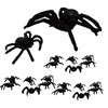 RIDMARK Set of 25 Realistic Plastic Prank Spiders: Spider Invasion