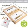 Big Flick n Kick: Wooden Multi Tabletop Indoor Portable Board