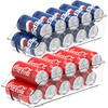 Simple Houseware Soda Can Organizer and Dispenser for Refrigerator /