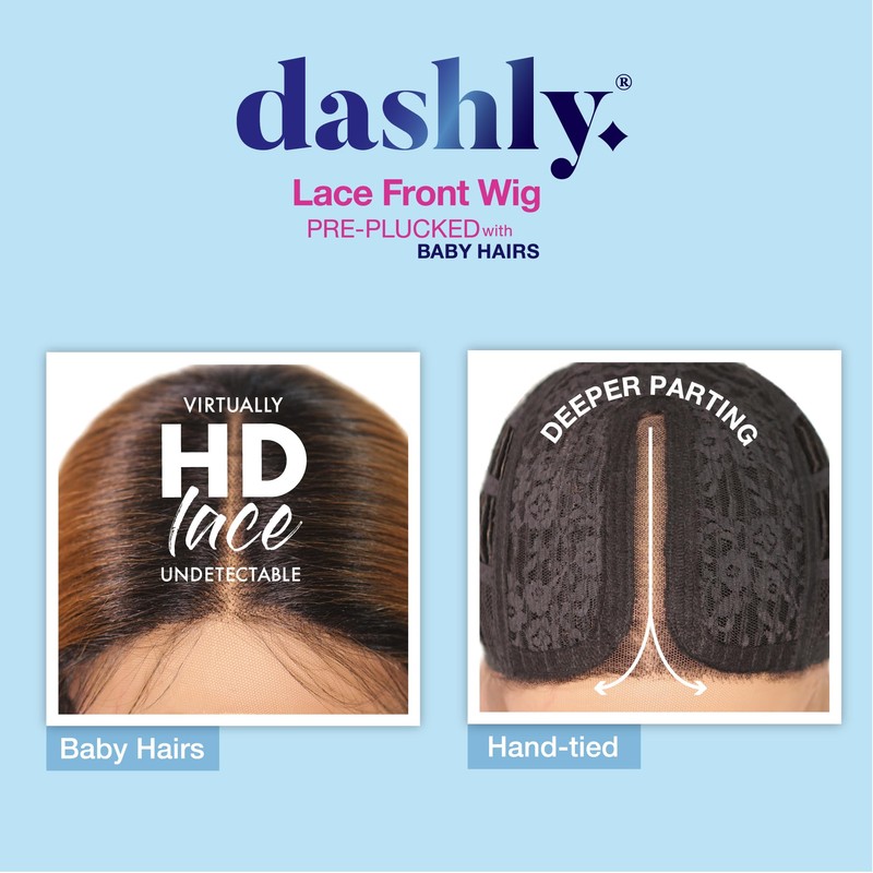 Sensationnel Dashly Lace Front Wig - Unit 48 Hand Tied