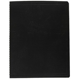 Blueline Duraflex Poly Notebook, Black, 11 x 8.5 inches, 160 Pages (B41.81)