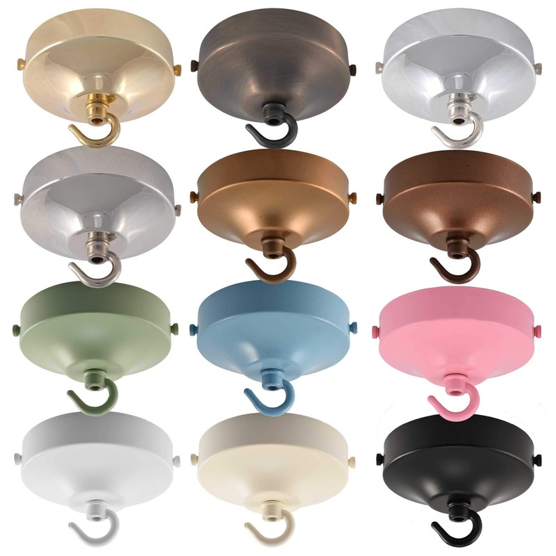 ElekTek 100mm Light Fitting Lamp Kit with Strap Bracket with