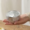 IMIKEYA Thai Bowl Incense Bowl Retro Aluminium Bowl Incense Bowl