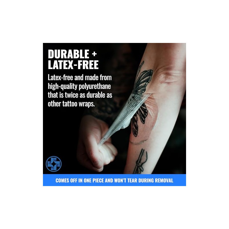 Saniderm tattoo bandage in personal pack size of 6 X