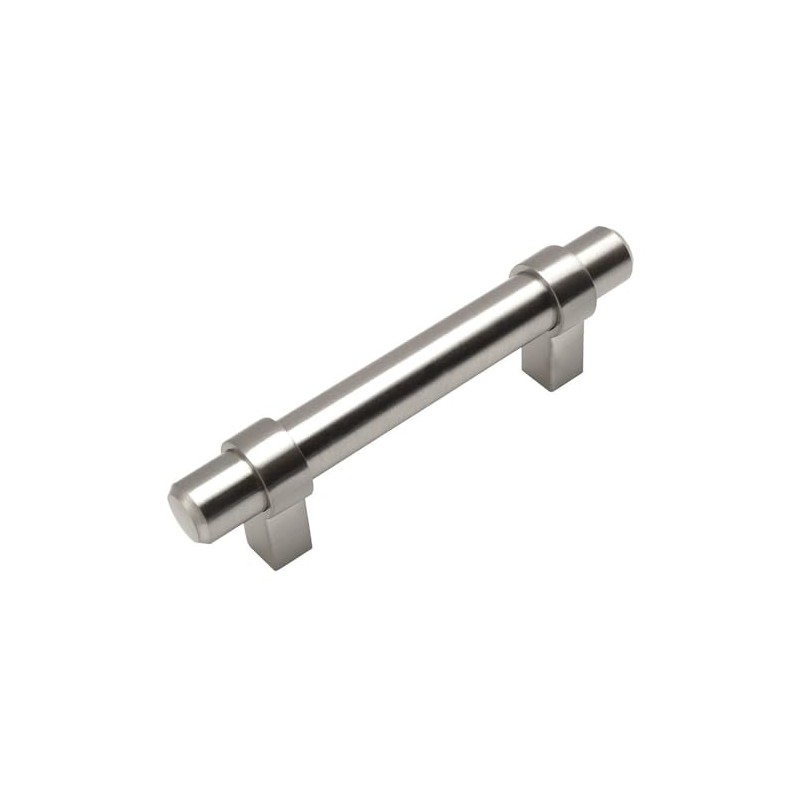 Cosmas 161-3SN Satin Nickel Contemporary Bar Cabinet Handle Pull -