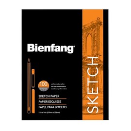 Bienfang Sketch Paper 100-Sheet Pack, 11 x 14