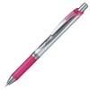 Pentel - Lápiz mecánico Energize, 0,5 mm, plata y rosa