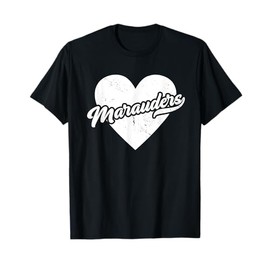 Vintage Marauders High School Spirit Go Marauders Love T-Shirt