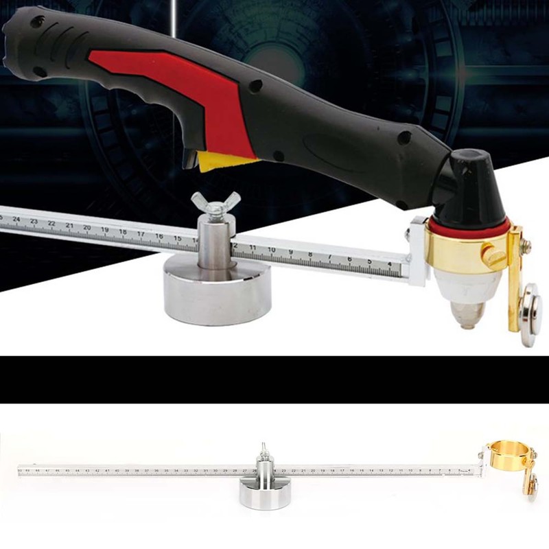 Moncer Torch Compass Roller Guide, Adjustable Magnetic Guide Wheel with