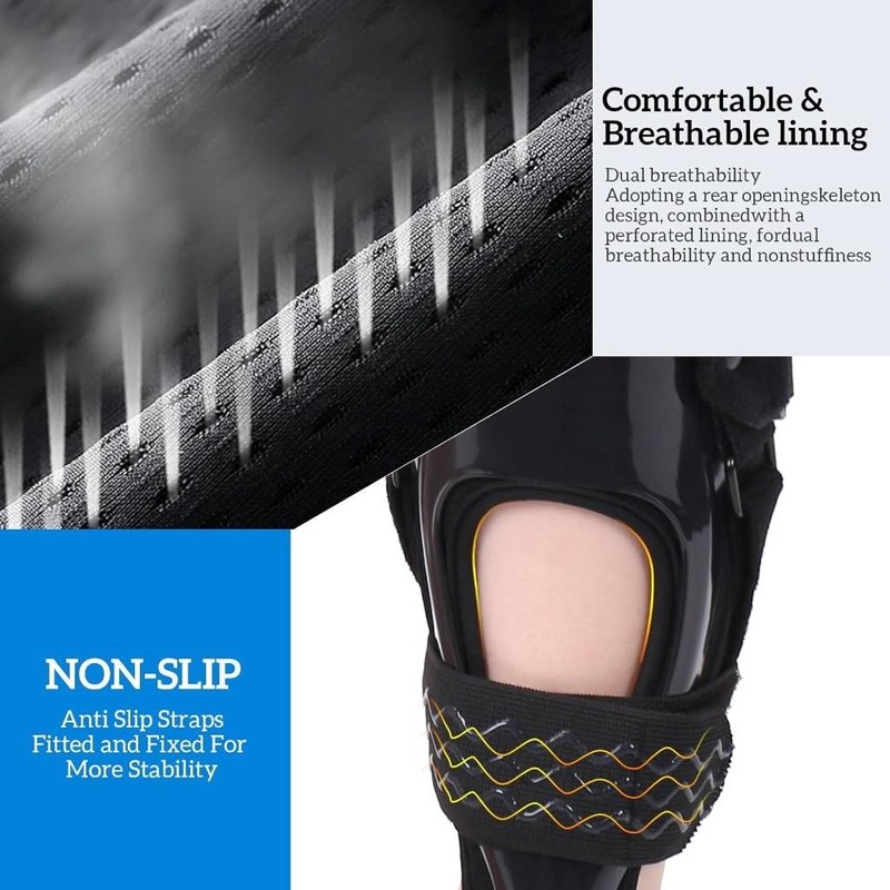 Tairibousy Medical AFO Foot Drop Support Stabilizer (Right - Large)