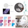 15 PCS Free Motion Quilting Template Set Includes 11 Quilting