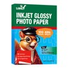 Uinkit Premium Glossy Inkjet Photo Paper - 5x7 Inch, 48lb