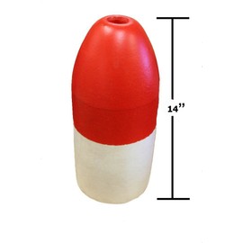 2-Pack of KUFA Crab Trap Accessory Kit (100' Lead Core Rope, Caliper,Harness,Bait Case & 14" Red/White Float) CAQ3x2