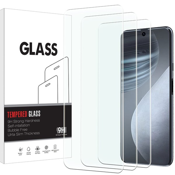 KELOLIN Pack of 3 Compatible with Cubot X50 Tempered Glass